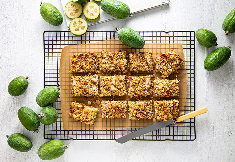 Feijoa Crumble Shortcake